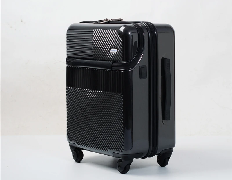 Модный чемодан на колесах, каютный багаж с сумкой для ноутбука, женская фирменная дорожная сумка, Мужская высококлассная дорожная сумка в деловом стиле