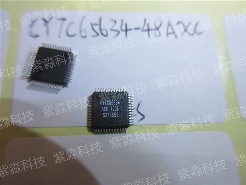 CY7C65634-48AXC USB интерфейс IC высокоскоростной концентратор | Освещение