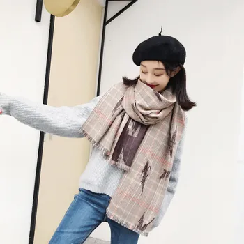 

2020 New Fashion Tassels Double-sided Wheat Keep Warm Rectangle Scarf Air Conditioner Shawl comfortable and soft A50