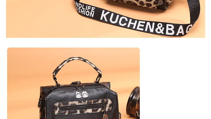 women leopard print backpack shoulder bag women school bag for teenager girls backpacks_15