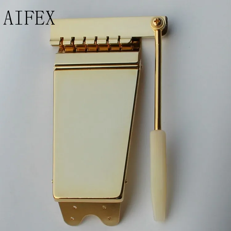 Новая популярная модель WD Long Vibrola Tremolo Maestro Tailpiece w/Arm GOLD и Chrome для гитары SG LP из
