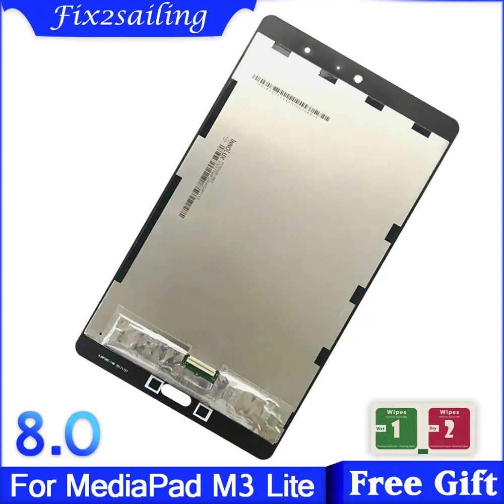 LCDS для Huawei M3 Lite 8 CPN W09 AL00 ЖК дисплей кодирующий преобразователь сенсорного экрана