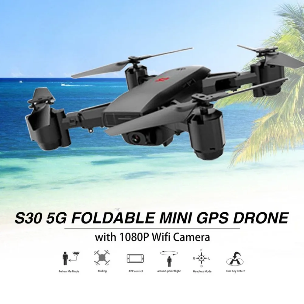 

SG900 Foldable Quadcopter 2.4GHz 720P Drone Quadcopter WIFI FPV Drones GPS Optical Flow Positioning RC Drone With Camera