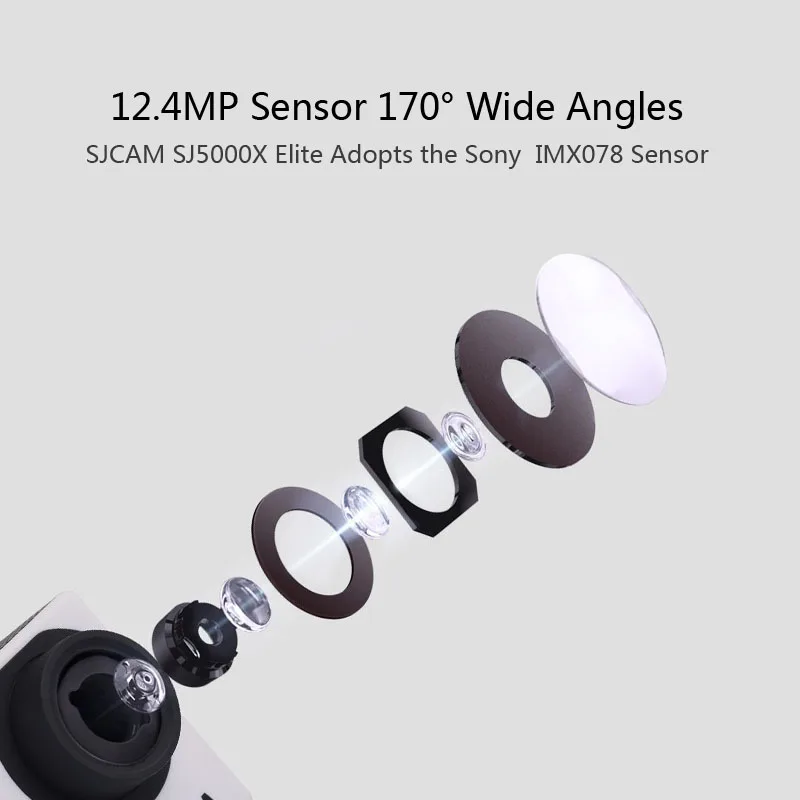 SJCAM SJ5000X Elite экшн камера 4 К Wifi Спорт DV Дайвинг 30 м Водонепроницаемый 1080 P HD NTK96660 гироскопа 2.0 Экран SJ Cam 5000 экшен камера