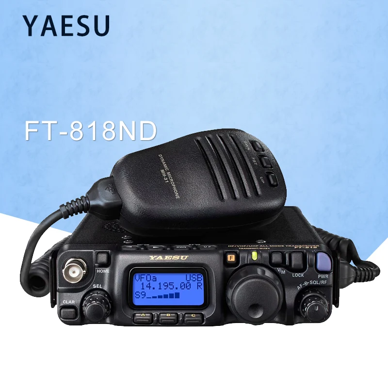 

YAESU New Listing FT-818ND Shortwave Radio 6W High Power Built-in TCXO-9