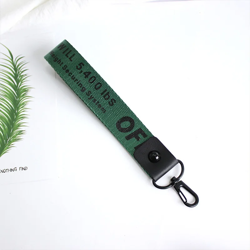 Car Motorcycle Keychain Embroidery Key Fobs For Audi A3 A4 B8 B6 A6 C6 A5 B7 Q5 C5 8P Q7 TT C7 8V A1 Q3 S3 A7 B9 8L A8 80 - Название цвета: A-green