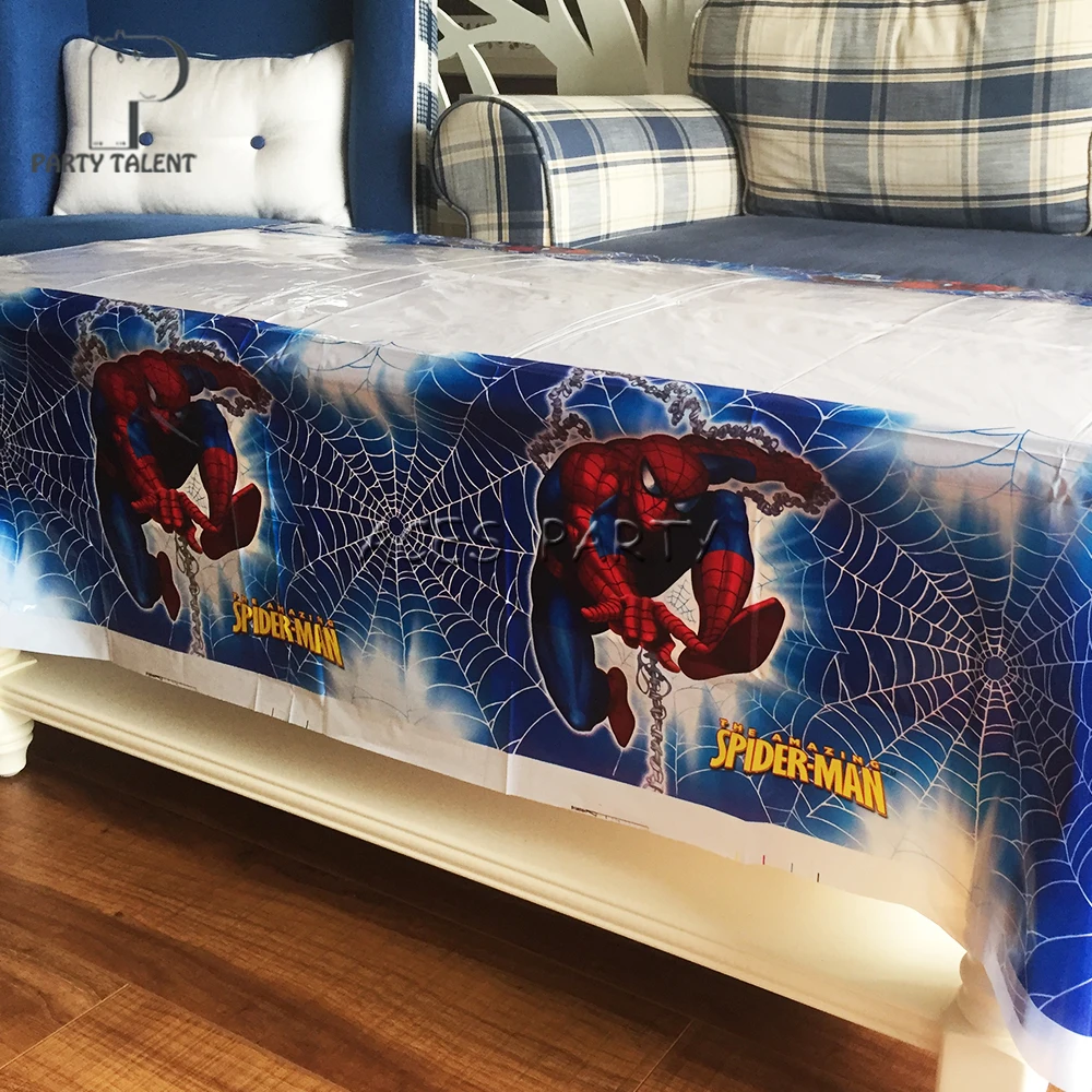 

Party supplies 1pcs Super Hero Spiderman theme party, birthday party decoration disposable table cloth table cover