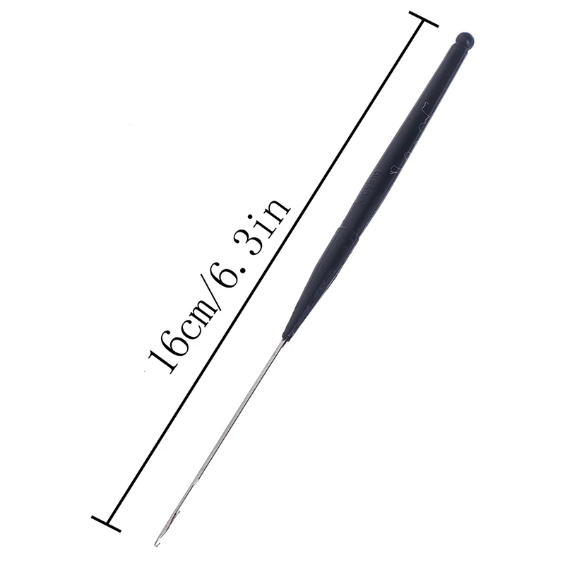 10 Pcs/Lot Hair/Micro Braid Needle Dread Lock Maintaining 6.3inch Length Hook Needle Crochet Micro Hook crochet hooks hair extensions tool