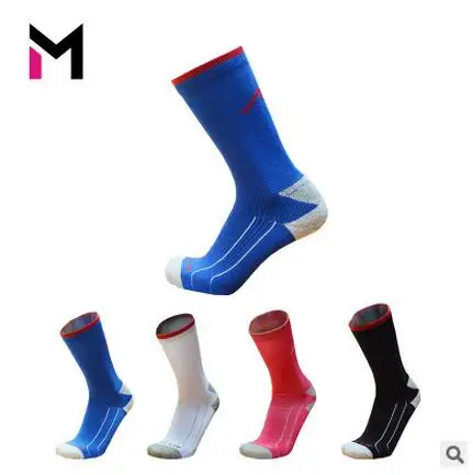 

YWYD Men Professional Thicken Towel Football Basketball Socks Elastic High Quality Series Soccer Socks