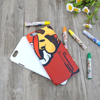 

10pcs/lot DIY 3D Blank sublimation Case cover Full Area Printed For iphone 6 6S 7 6 6S PLUS 7 PLUS Custom Name Personalize cover