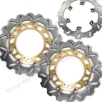 

For Yamaha XJR1300 1999 - 2015 Front Rear Brake Disc Disk Rotor Motorcyc XJR 1300 2008 2009 2010 2011 2012 2013 2014 BT 1100