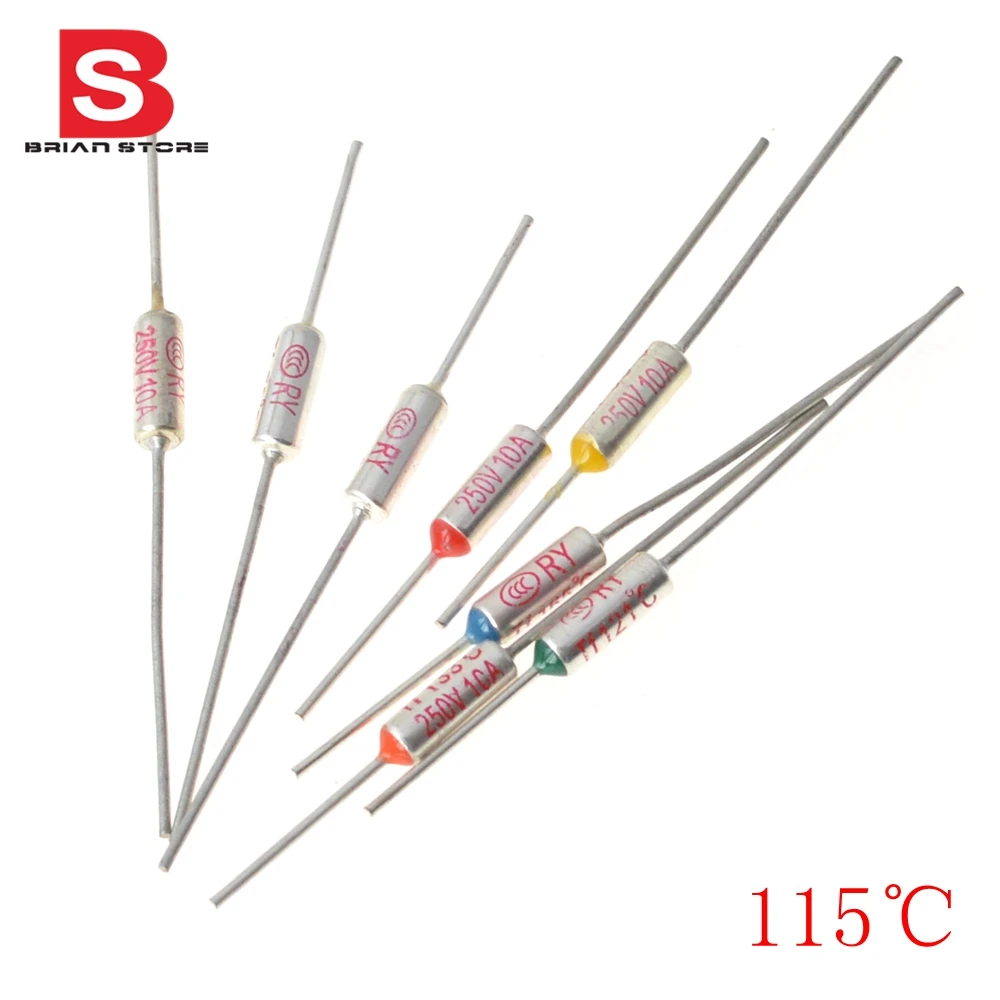 Buy RY Mini temp fuse metal shell Micro thermal fuse