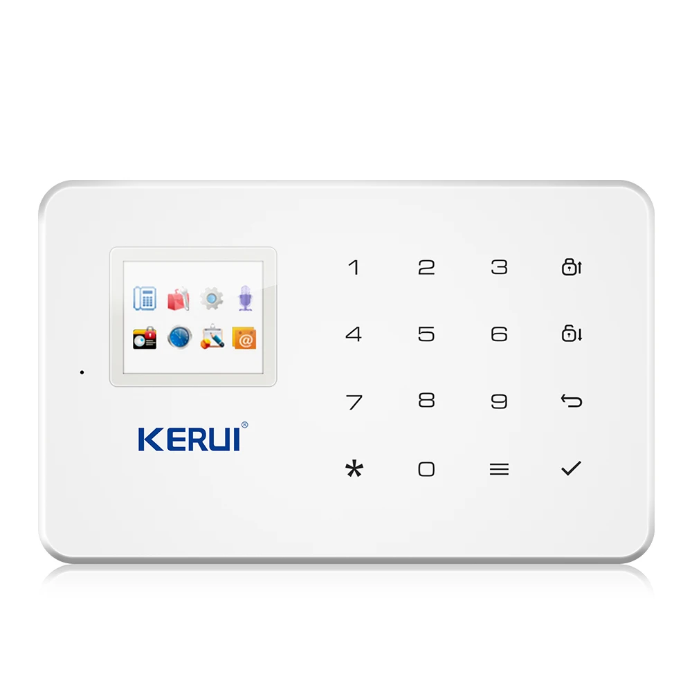 Беспроводная GSM WCDMA домашняя система охранной сигнализации KERUI G183 3G управление