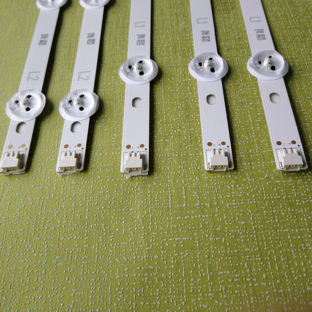 10 шт./компл. R1 L1 R2 L2 ТВ светодиодная подсветка идеально подходит для LG 42LN5700 6916L 1214A