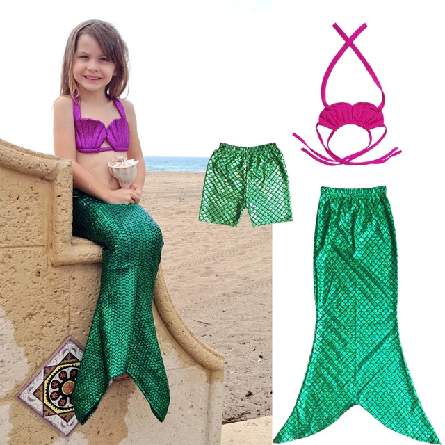 Children Mermaid Tails Halloween Costume For Kids Mermaid