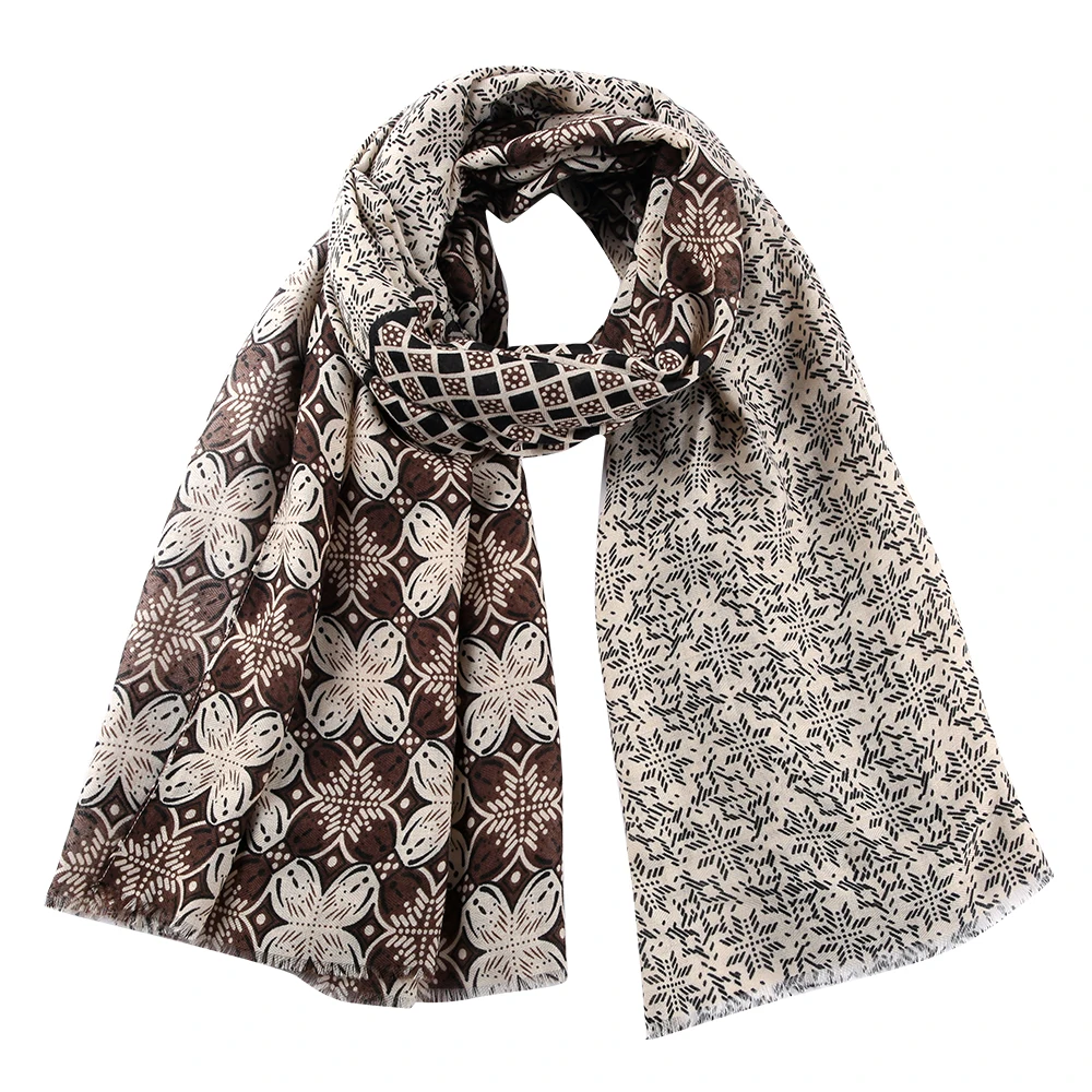 FOXMOTHER новые модные осенне-зимние пашмины шарфы с винтажным принтом женские шарфы