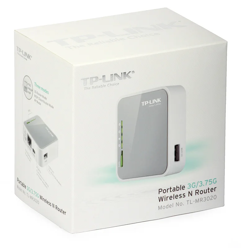 Английский прошивки TP-LINK TL-MR3020 3G/3.75 г Беспроводной N маршрутизатор (логотип случайно)