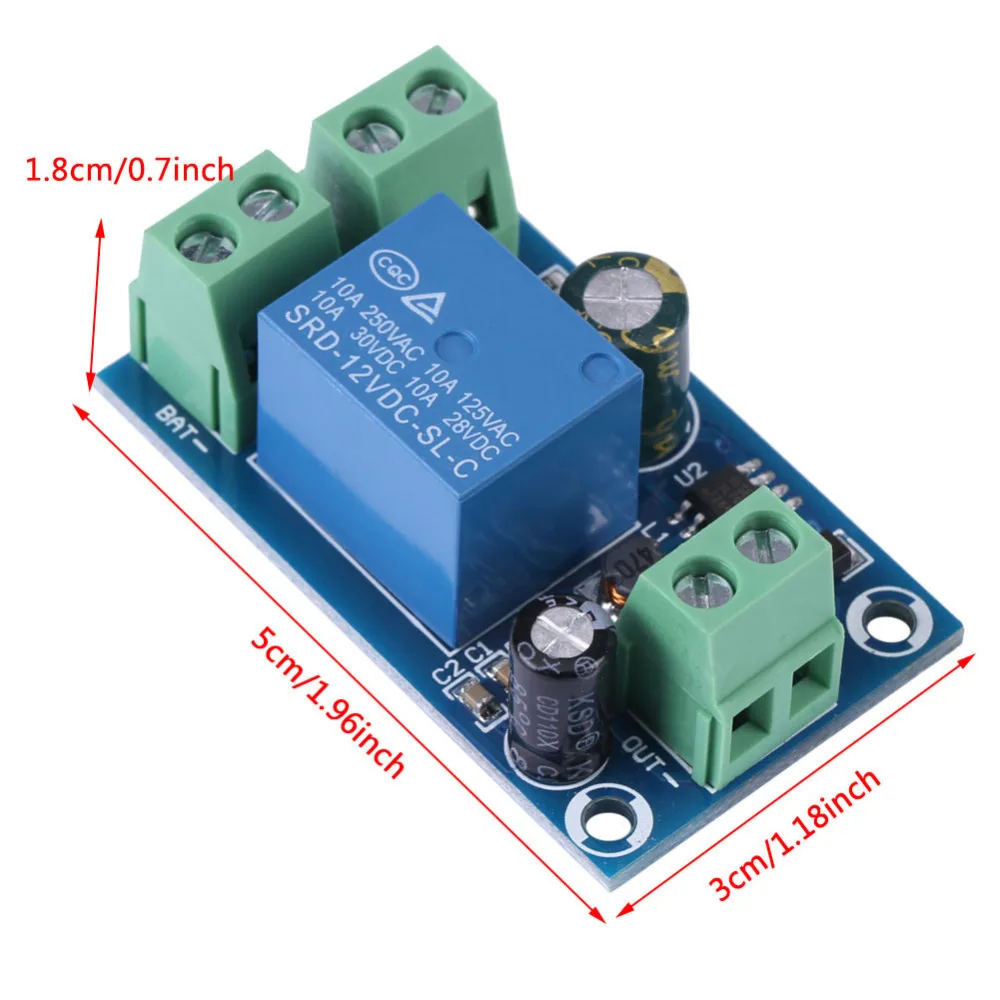 Блок питания постоянного тока, контроллер батареи, автоматический аварийный выключатель питания, резервный выключатель, 12 В 24 в 36 в 48 в 10 А, лидер продаж