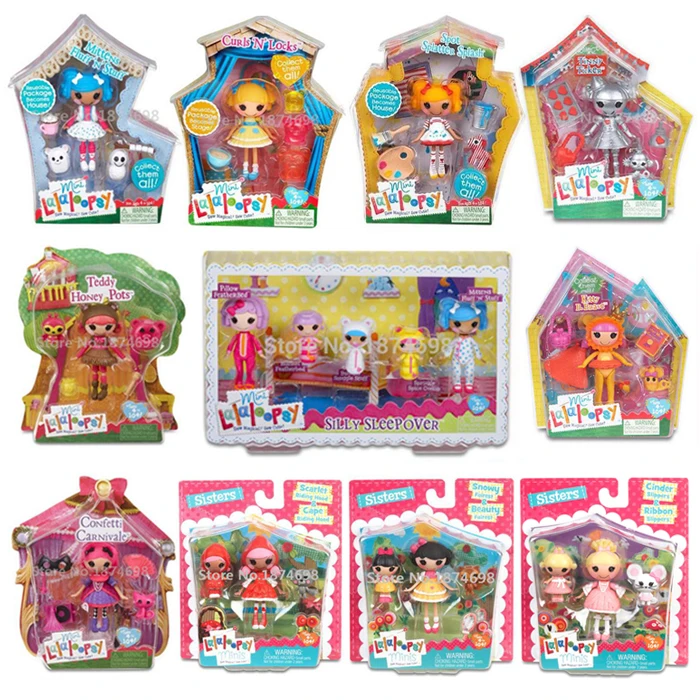 

New Toys Mini Lalaloopsy Doll Collection Figures Dolls For Girls Kids Children Christmas Gifts