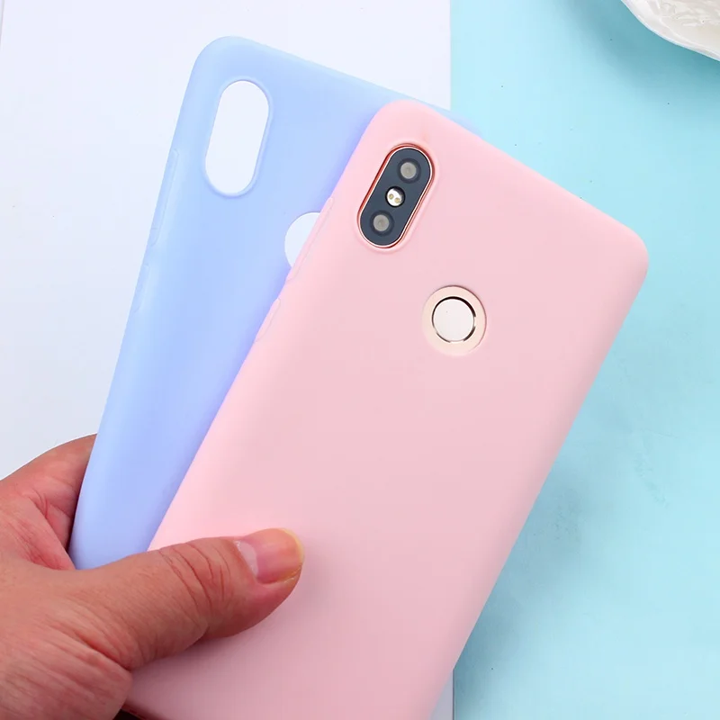 

Candy Silicone Case For Xiaomi Redmi Note 7 6 Pro 6A S2 4X 5A 5 Plus Xiaomi Mi 9 8 Lite 5x A1 6X A2 Lite Mix 3 Soft Matte Cover