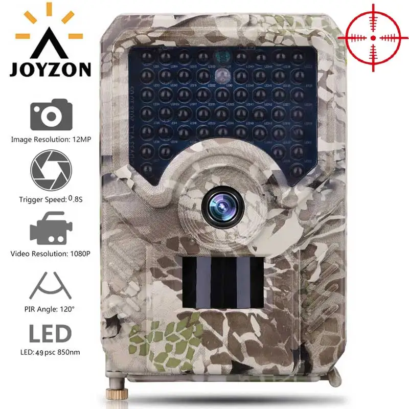 

Newest HD 1080P Hunting Camera 12MP 49pcs 940nm Infrared LEDs Night Vision Hunting Traps Wildlife Trail Camera Animal Photo Trap