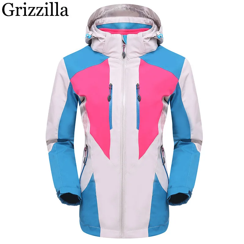 Grizzilla 2017 Winter Jacket Women Windproof Waterproof Ski Jackets Outdoor Sport Hiking Camping