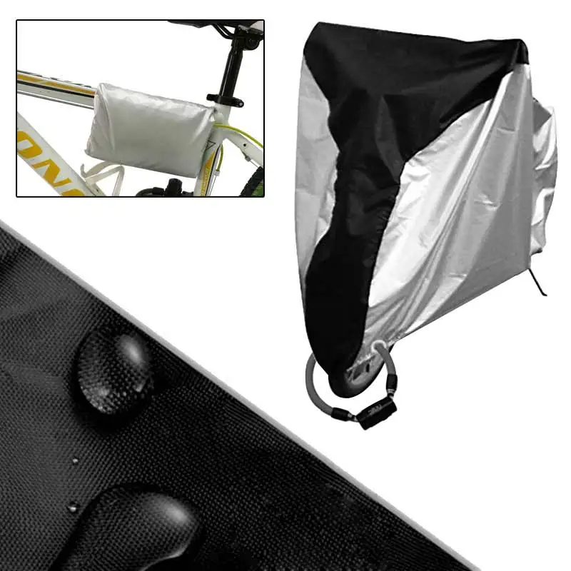 

Newly 190T Nylon Waterproof Bike / Bicycle Scooter Cover Rain Snow Dust UV Protector Waterproof Outdoor BN99