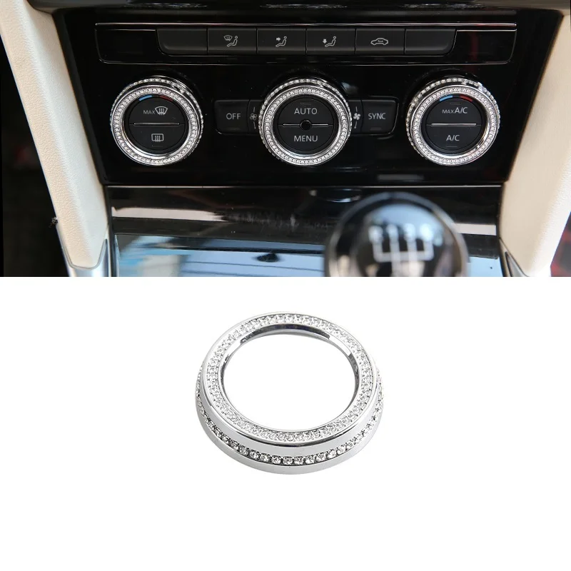 

Interior Excent Decorative Automovil Auto Modified Modification Bright Sequins Mouldings Accessories 18 19 FOR Volkswagen Jetta