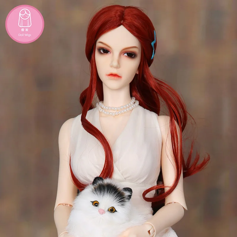 Парик для куклы BJD L15 #8 бесплатная доставка размер 9 10 дюймов 1/3 дюйма Eid Rania Bibiane