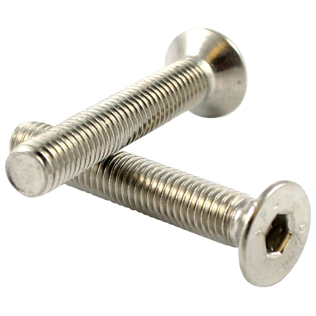 

50 Pcs Stainless Steel Countersunk Screws, Hexagon Socket Hex Key Bolts M4 x 30mm