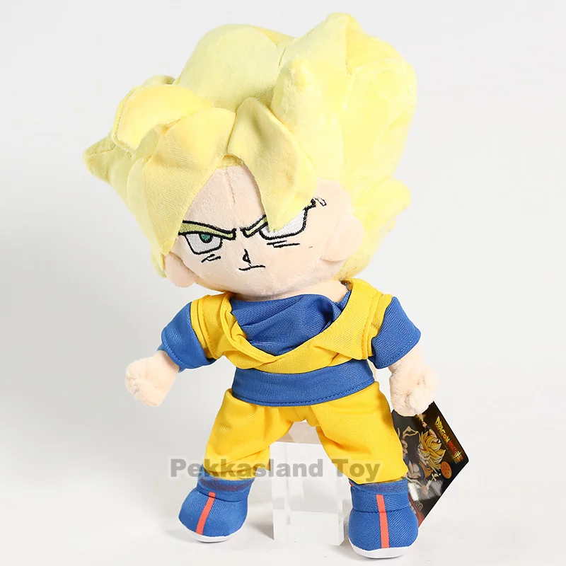 Dragon Ball Z Супер Саян Сон Гоку плюшевые игрушки мягкие куклы 30 см