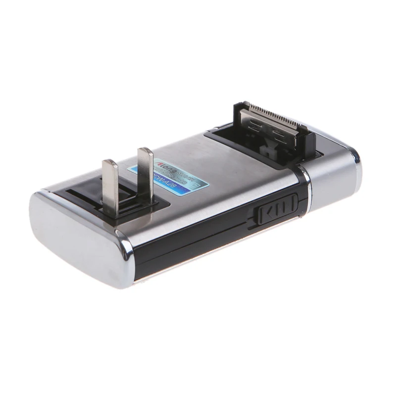2 in 1 Stainless Steel Men's Electric Reciprocating Rechargeable Shaver Razor electric shaver
