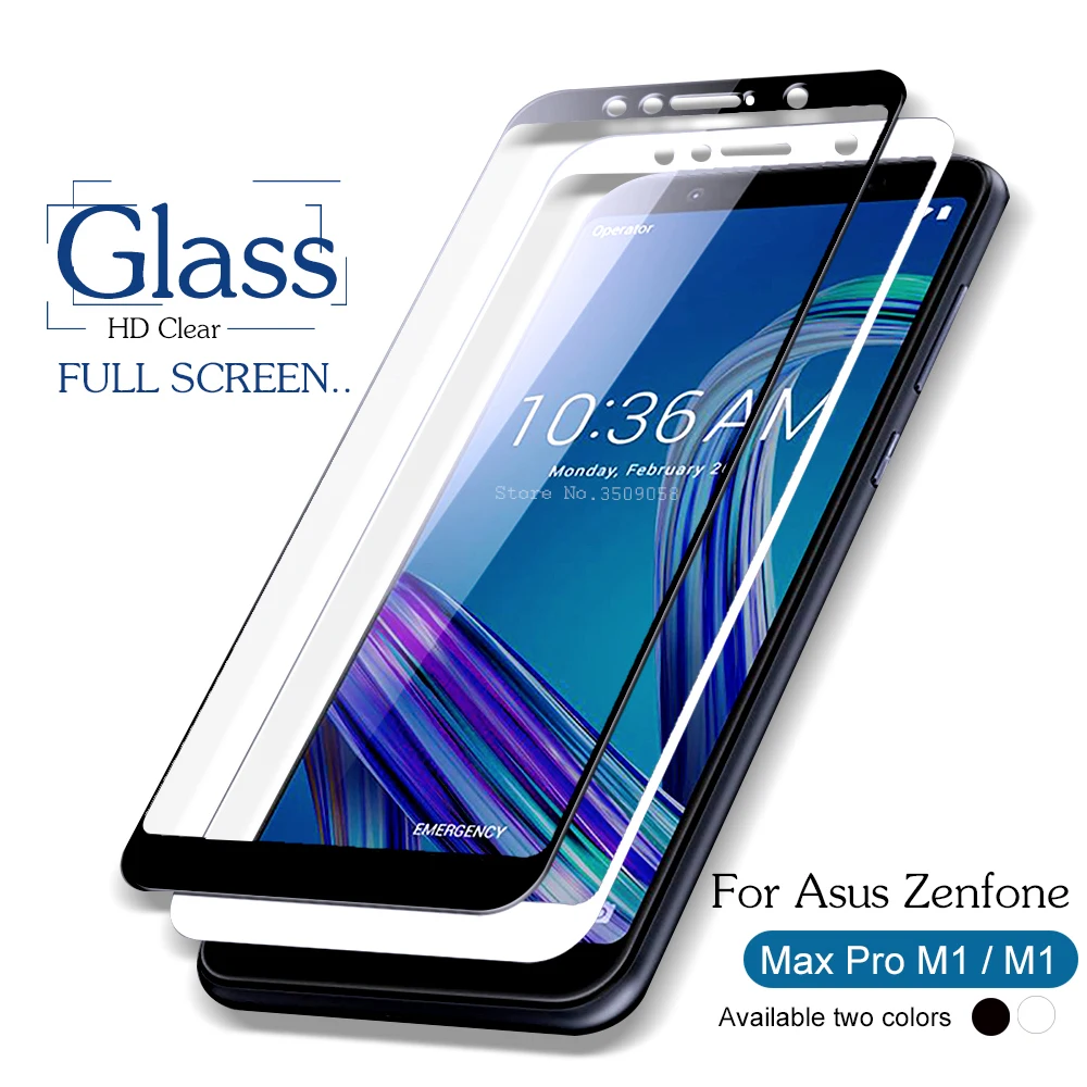 

Screen Protector Tempered Glass For Asus ZenFone 3 4 5 ZE620KL Selfie ZD552KL ZC520KL Max M1 ZB555KL ZA550KL Protective Glass