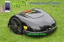 2017 Newest and Best 5th Generation Robot Lawn Mower E1600 Updated with NEWEST GYROSCOPE Function,Smartphone WIFI APP Control