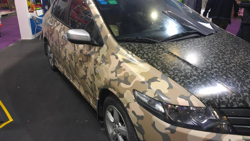 Desert Camouflage Vinyl Film Sticker-11