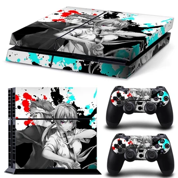 

free drop shipping Girl and Boy Custom Design Style Skin for Sony PS4 Console + 2PCS Controllers Skin Sticker Decals #TN-P4-5314