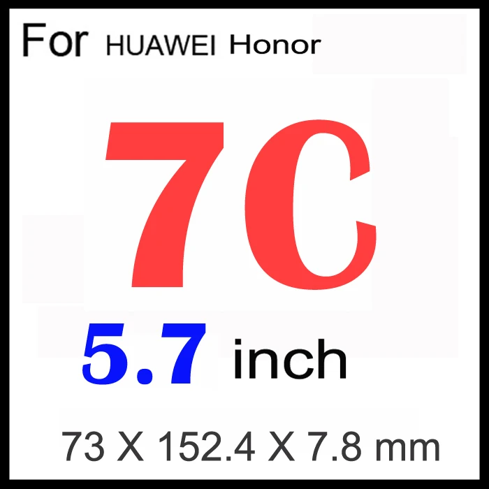 Мода Окно просмотра Флип Чехол на Для Huawei Honor 7C 7A 8A 8C 8X 9X 6X 6A 6A 5A 4C Honor 6C Pro Чехол Чехлы Магнитная Кожаная Сумка Телефона - Цвет: For Honor 7C