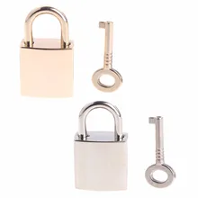 Mini Archaize Padlocks Key Lock With key for Jewelry Box Storage Box Diary Book