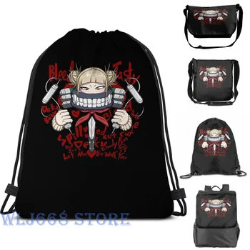 

Funny graphic print shoulder Bags women Himiko Toga Bloody Love Single shoulder backpack travel for men Gym Bag