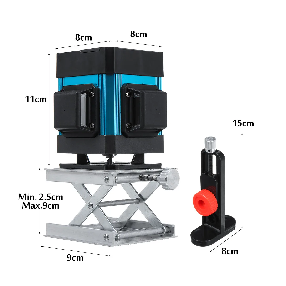  Zeast Remote Control 12 Line 3D Horizontal and Vertical Self Leveling Laser Level Measure Tool Wall