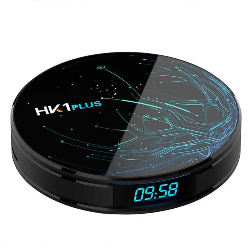 

ALLOYSEED HK1 Plus Box 4GB 64GB 4K Dual Audio Stereo Channel Output Android 8.1 Amlogic S905X2 Smart TV BOX (EU Plug)