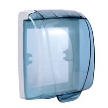 Interrupteur mural en plastique, couvercle étanche, panneau de prise, Type 86, couvercle transparent, accessoire de cuisine et salle de bain