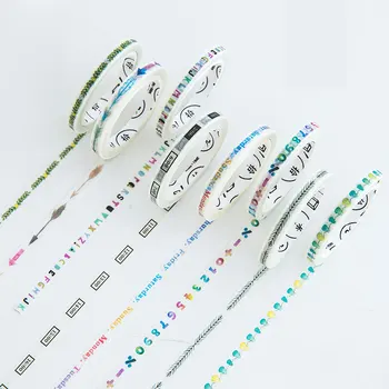 

1 x function series 5 mm X 7 m washi tape children like DIY Diary decoration masking tape stationery scrapbooking tool