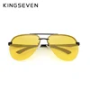 KINGSEVEN-lunettes de soleil à vision nocturne | Lunettes de soleil de styliste, lunettes de loisir pour hommes, Oculos de sol ► Photo 3/4