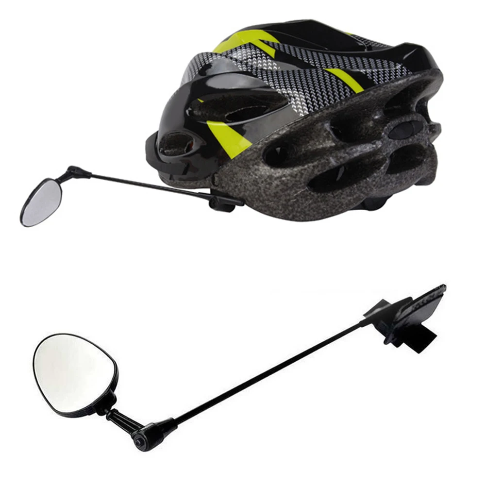 Спорт на открытом воздухе ABS пластик езда на велосипеде Универсальный вращение шлем регулировка зеркало Аксессуары для велосипеда запчасти
