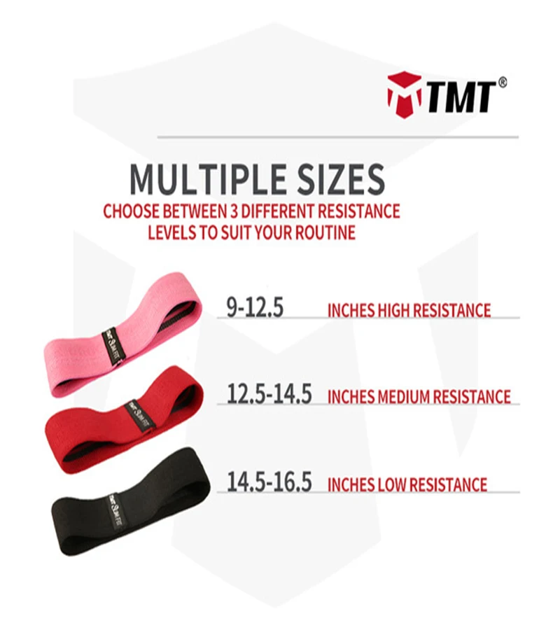 Набор эспандеров для фитнеса TMT, упражнения тренировка, эластичная лента для поезда, Йога, спортивный эластичный пояс, пояс для завивки