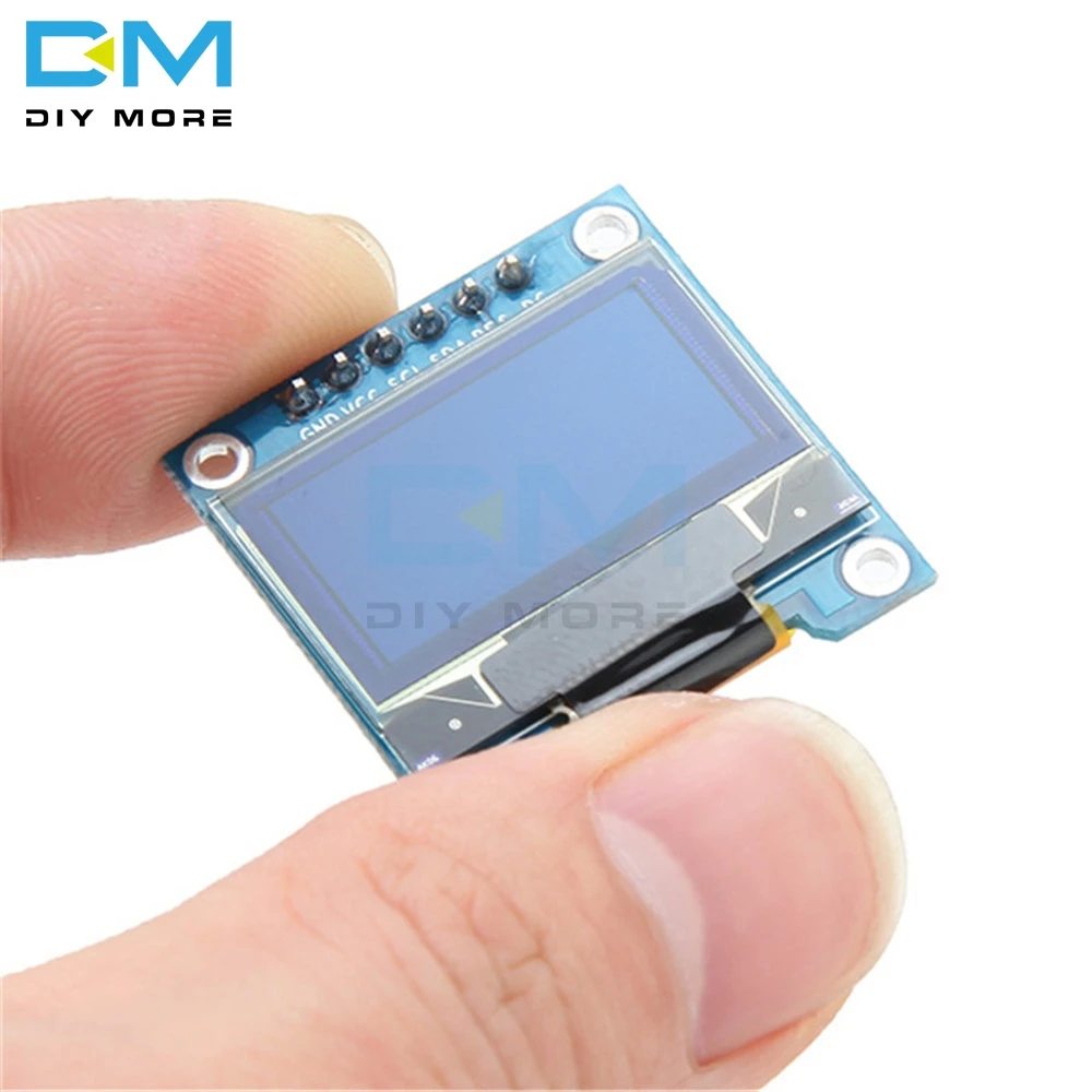 0,96 дюймов 6Pin IIC igc SPI интерфейс OLED Белый ЖК-дисплей модуль для Arduino Raspberry Pi SMT32 128X64 интерфейс SSD136 плата