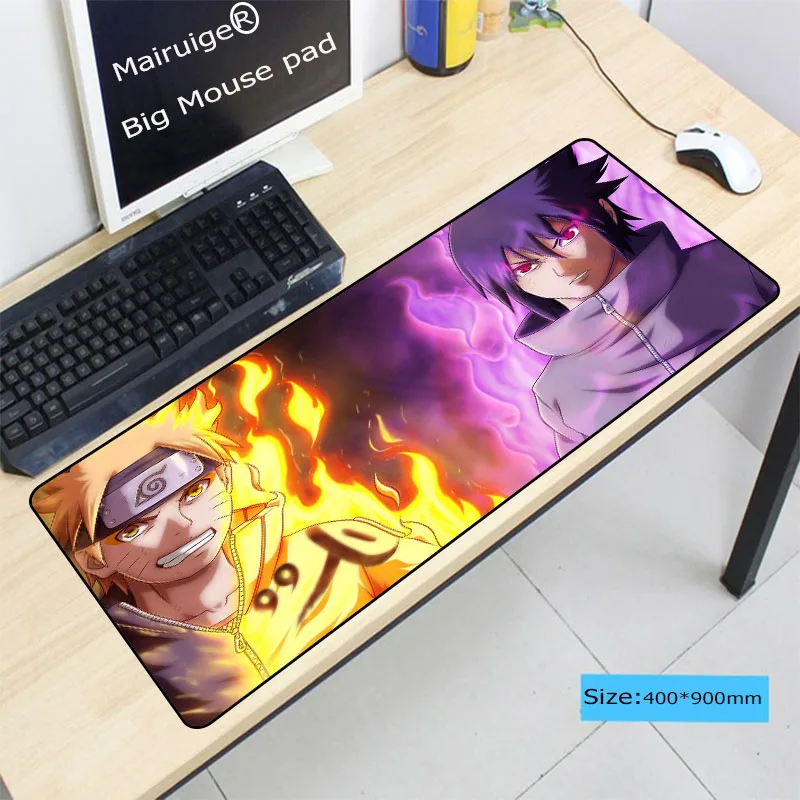 

Mairuige Naruto Mouse Pad Anime Pad To Mouse Notbook Computer Large Mousepad Gaming Padmouse Gamer To Laptop 80x40cm Mouse Mats