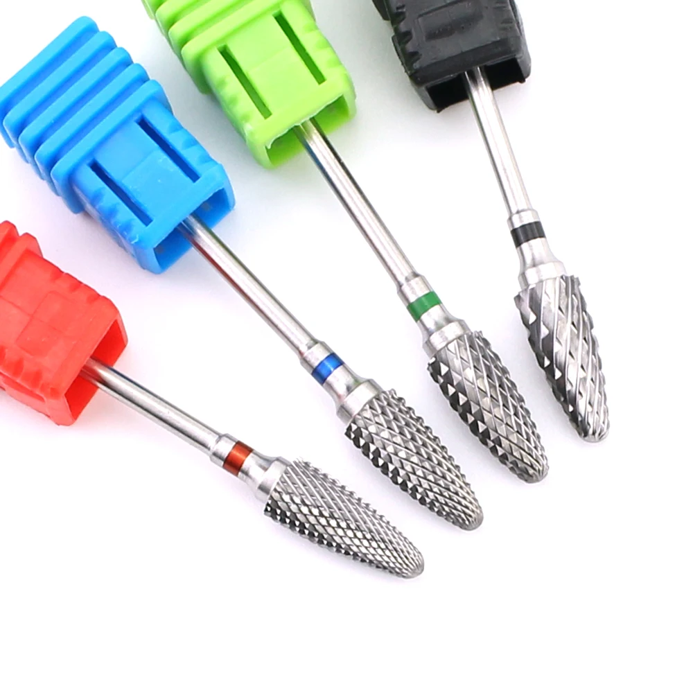 

1PC New Carbide Nail Drill Tungsten Milling Cutter Bit Electric Rotary Burrs Manicure Pedicure File Nail Art Tool Accessories