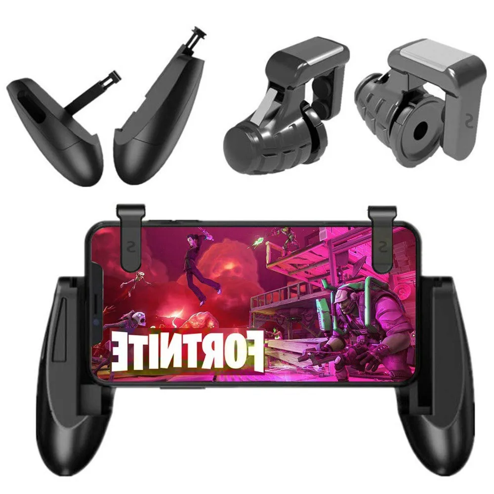 

Portable mobile game button trigger fire button target button smart phone game L1R1 shooting controller for iPhone Samsung LG,et